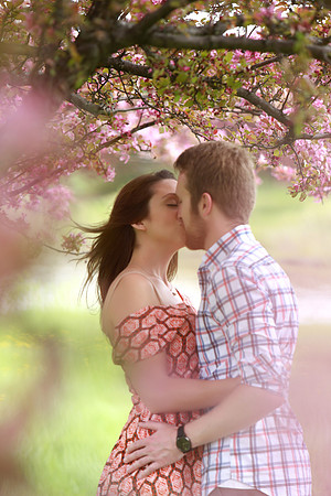 Spring bloom Couple's photography