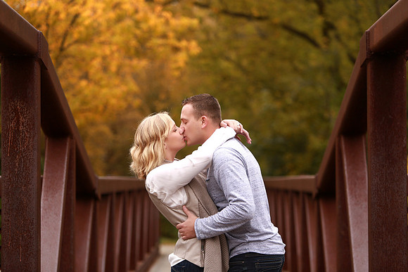 Engagement session in Mount Pleasant, Michigan